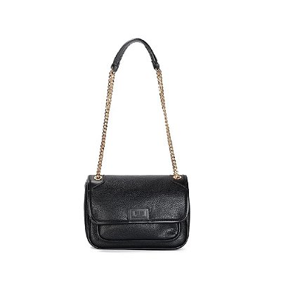 BOLSA SANTA LOLLA FLOATER PRETA ALÇA DE OMBRO