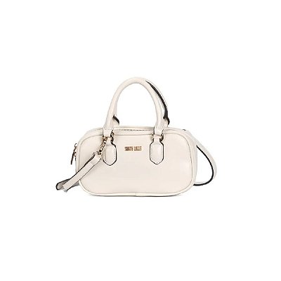 BOLSA SANTA LOLLA PEQUENA SOFT TRANSVERSAL OFF WHITE