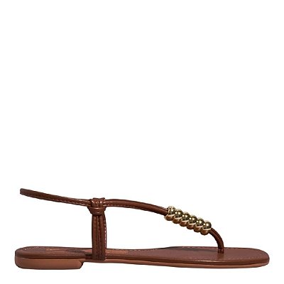 RASTEIRA SANTA LOLLA NAPA SOFT MARROM BICO QUADRADO