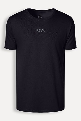 CAMISETA RESERVA SLIM ESTAMPADA CUTTED PRETO