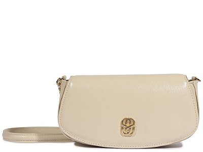 BOLSA SCHUTZ PEQUENA COURO EGG SHEL