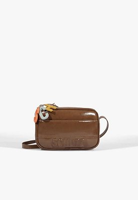 BOLSA SCHUTZ TIRACOLO PEQUENA SIAN MARROM