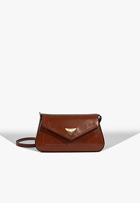 BOLSA SCHUTZ TIRACOLO LIESE PEQUENA MARROM