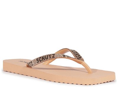 CHINELO SCHUTZ NUDE BRILHO NUDE