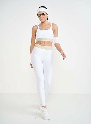 CALCA LEGGING COLCCI SPORT BRANCO