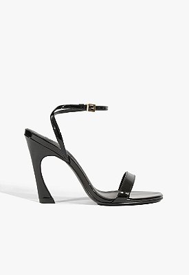 SANDÁLIA SCHUTZ LEXI COURO PRETA