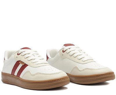TÊNIS ANACAPRI LUA BRANCO E VERMELHO