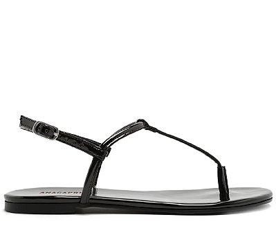 SANDÁLIA RASTEIRA ANACAPRI SLIM PRETA