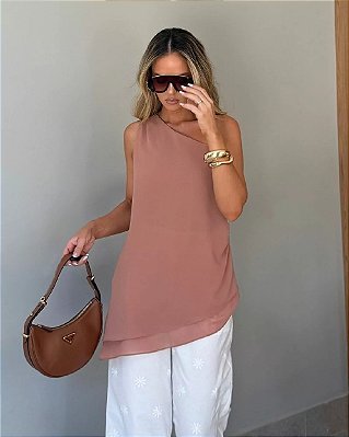 REGATA CHIFFON UM OMBRO KARAMANI