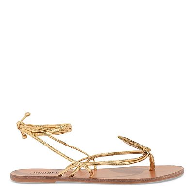 RASTEIRA AMARRAÇÃ SANTA LOLLA METALIZADA SOFT DOURADA