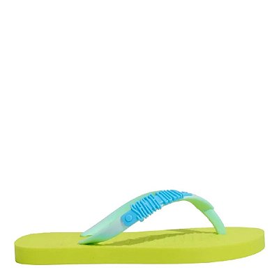 CHINELO INFANTIL SANTA LOLLA BORRACHA VERDE