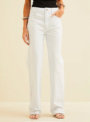 CALÇA SARJA BELLA FORUM BRANCO