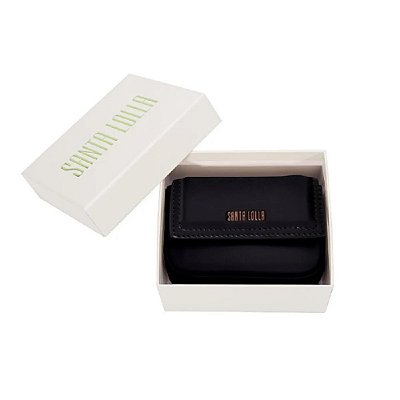 BOLSA COM CAIXA TRANSVERSAL SOFT PRETA