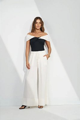 CALÇA PANTALONA EM VISCOLINHO SLYWEAR