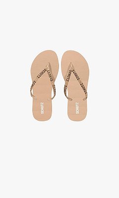 CHINELO SCHUTZ LOGOMANIA ROSA