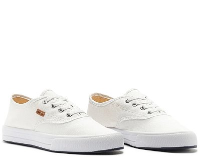 TÊNIS ANACAPRI SOLA TEXTURIZADA LIVIA COM LISTRA BRANCO