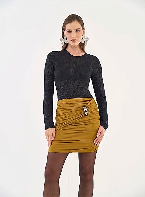 BLUSA MANGA LONGA SLIM COLCCI