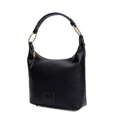 BOLSA GRANDE SANTA LOLLA FLOATER ALÇA DE OMBRO - PRETO
