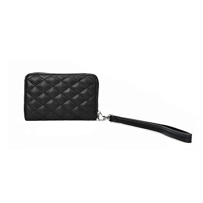 CARTEIRA SANTA LOLLA SOFT ALÇA DE MÃO - PRETO