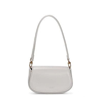 BOLSA PEQUENA SOFT SANTA LOLLA CINZA ALÇA DE OMBRO