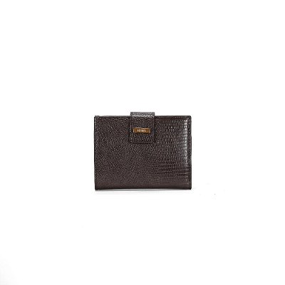 CARTEIRA LIZARD SANTA LOLLA MARROM DARK