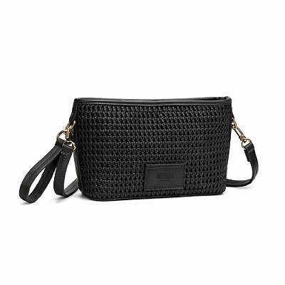 BOLSA CLUTCH SANTA LOLLA TRESSE PRETO