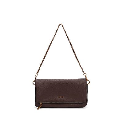 BOLSA SANTA LOLLA MATERIAL FLOATER DARK BROWN