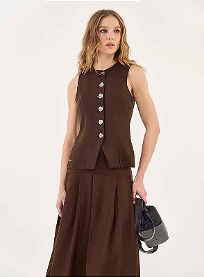 COLETE COLCCI SLIM EM ALFAIATARIA