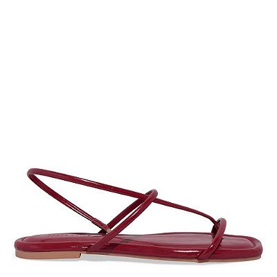RASTEIRA TIRAS SANTA LOLLA NAPA VERMELHO BORDÔ