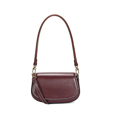 BOLSA PEQUENA SOFT SANTA LOLLA ROXO BERRY ALÇA DE OMBRO