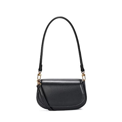 BOLSA PEQUENA SANTA LOLLA SOFT PRETO ALÇA DE OMBRO