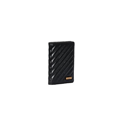 PORTA PASSAPORTE SANTA LOLLA SOFT MATELASSÊ PRETO