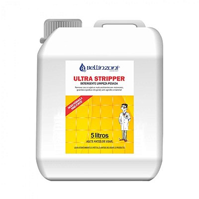 Ultra Stripper Detergente para Limpeza Pesada - 5 Litros - Bellinzoni