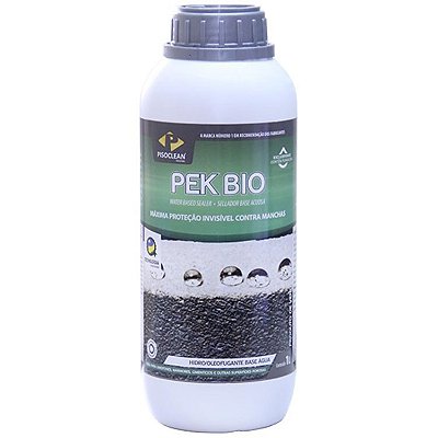 Pek Bio Hidro Oleofugante  base água - 1 Litro - Pisoclean