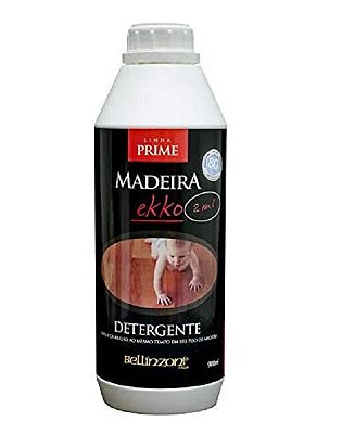 Detergente para Piso Laminado e Madeira Ekko 2 em 1 - 900 ml - Bellinzoni