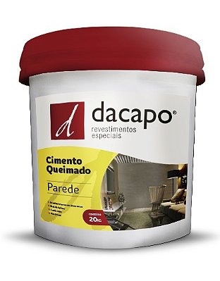 Cimento Queimado Parede - Dacapo