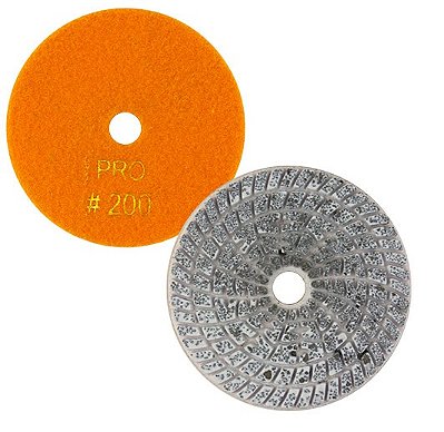 Lixa Diamantada Metálica Branca PRO 100mm - Mirac