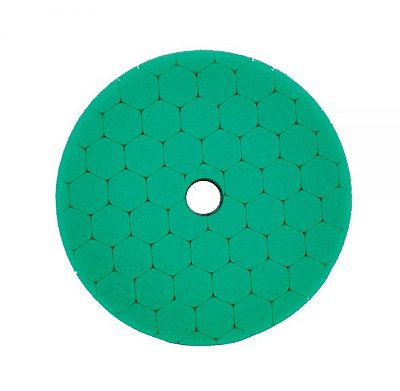 Boina Hex Espuma  6″ para Roto Orbital – Verde – Corte Agressivo - SIGMA
