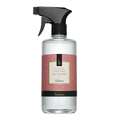 Água Perfumada Flor de Cerejeira - 500ml - Via Aroma