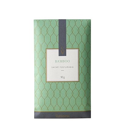 Sachê Perfumado Bamboo - 10g - Via Aroma