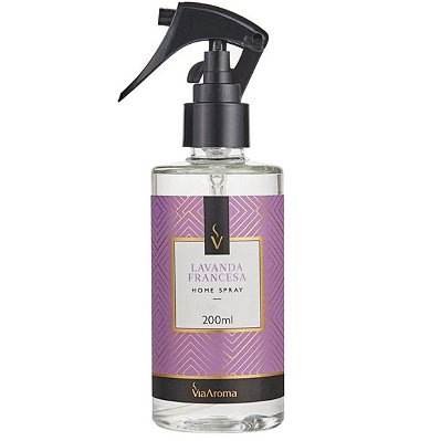 Home Spray Lavanda Francesa - 200ml - Via Aroma