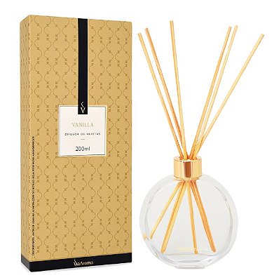 Difusor de Varetas Vanilla - 200ml - Via Aroma