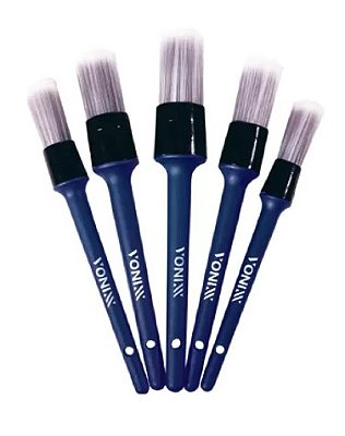 KIT 5 PINCEIS DETALHAMENTO - INTERNO - VONIXX
