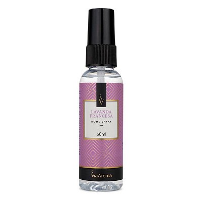 Home Spray Lavanda Francesa Via Aroma 60ml - Via Aroma