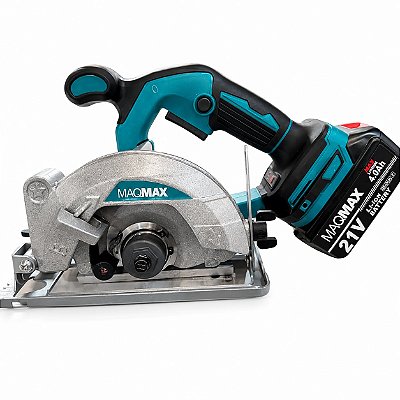 Serra Mármore a Bateria 21V Diamax | 1000W com 2 Baterias