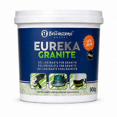 Eureka Black Gel Lucidante Para Granito Escuro - 900g - Bellinzoni