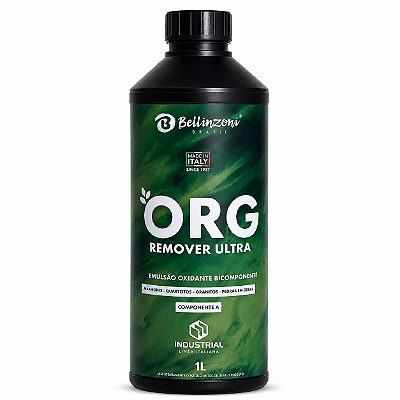 Org Remover Ultra Bellinzoni para Manchas em Quartzitos, Mármores e Granitos 1 litro - Componente A