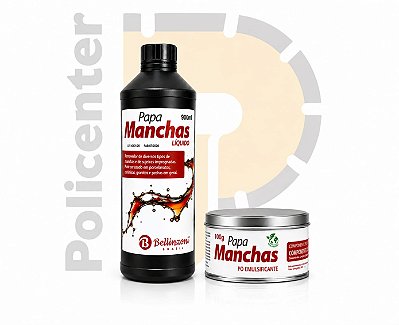 Papa Manchas Bellinzoni para Manchas em Quartzitos, Mármores e Granitos - Kit componentes A + B