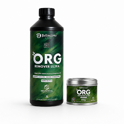 Org Remover Ultra Bellinzoni para Manchas em Quartzitos, Mármores e Granitos - Kit componentes A + B