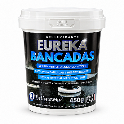 Bellinzoni Eureka Bancadas – Gel Lucidante 450g